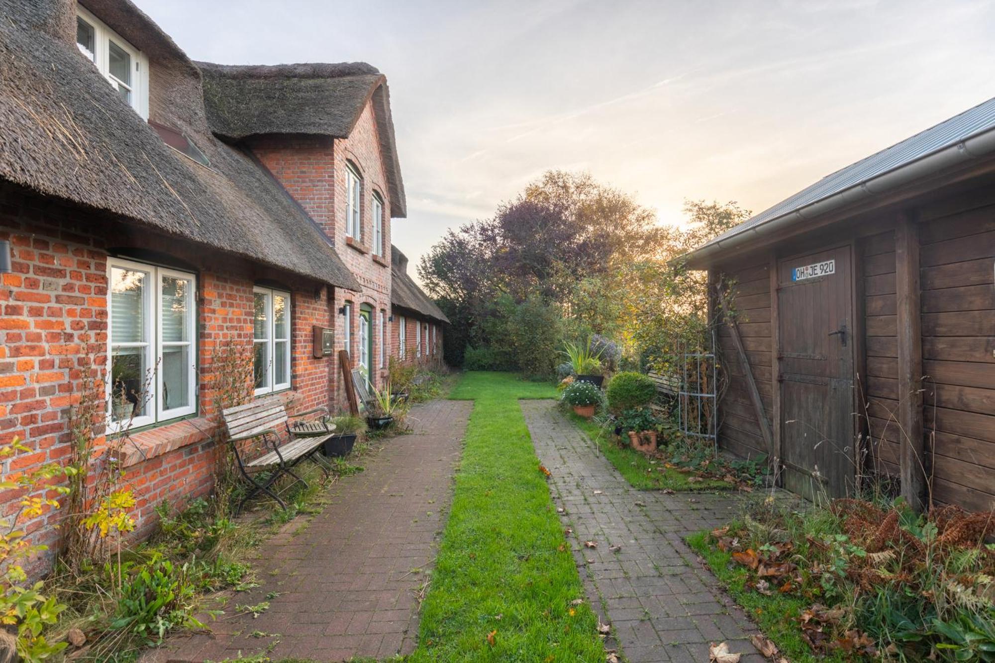 Ferientraum Eiderstedt Apartment Witzwort Exterior foto